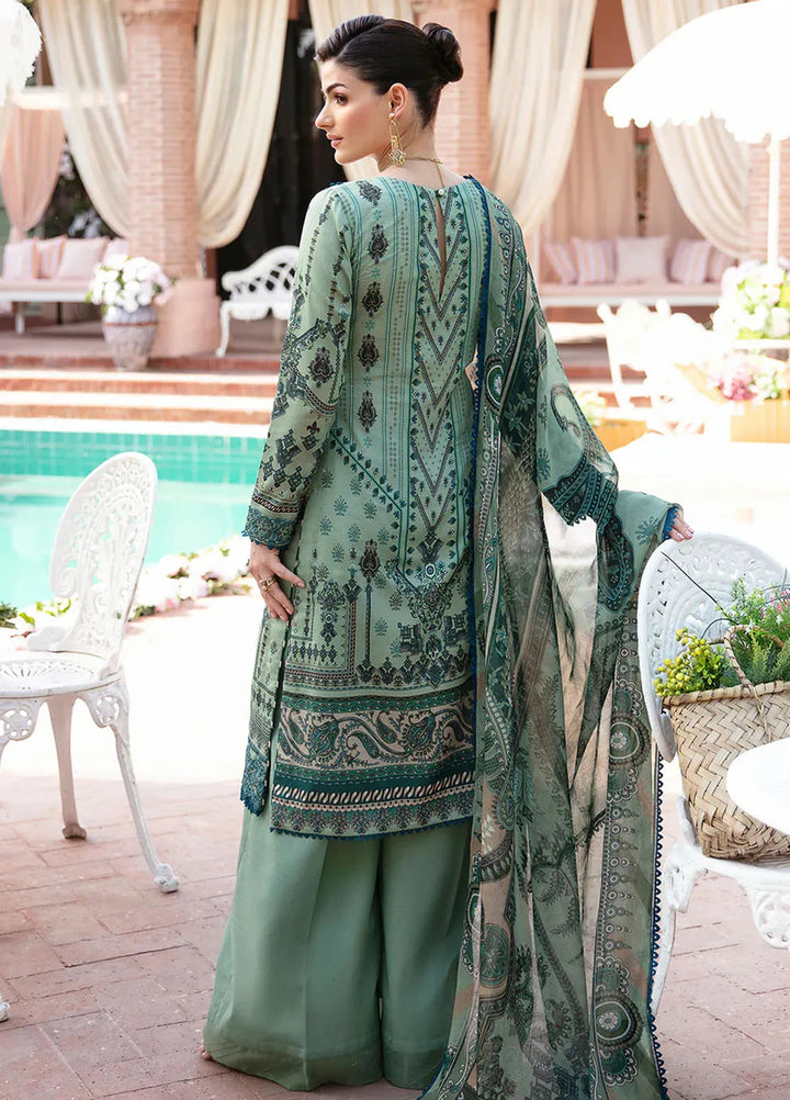 Summer Glow by Gulaal Embroidered Lawn Suit Unstitched 3 Piece GL24SG D-05 Anadiya - Summer Collection
