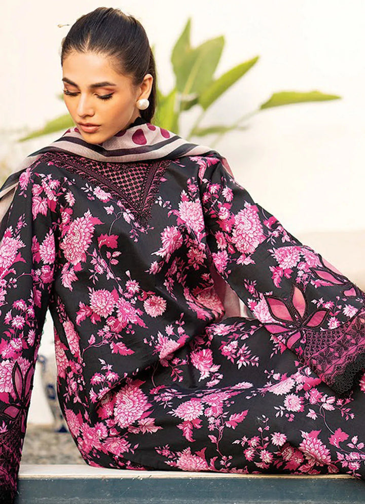 Summer Soriee By Xenia Embroidered Lawn Suit Unstitched 3 Piece ZE24SS Vahi - Summer Collection