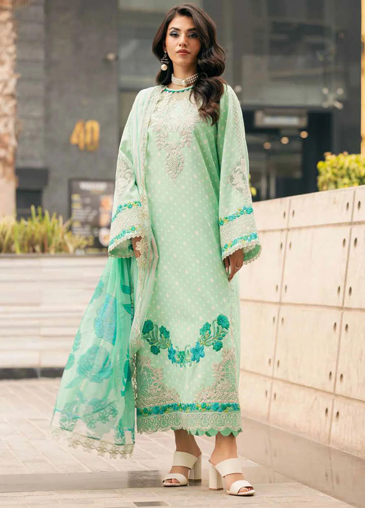Swissmiss by Charizma Embroidered Swiss Viole Suit Unstitched 3 Piece CR25SV CSM5- 02 - Summer Collection