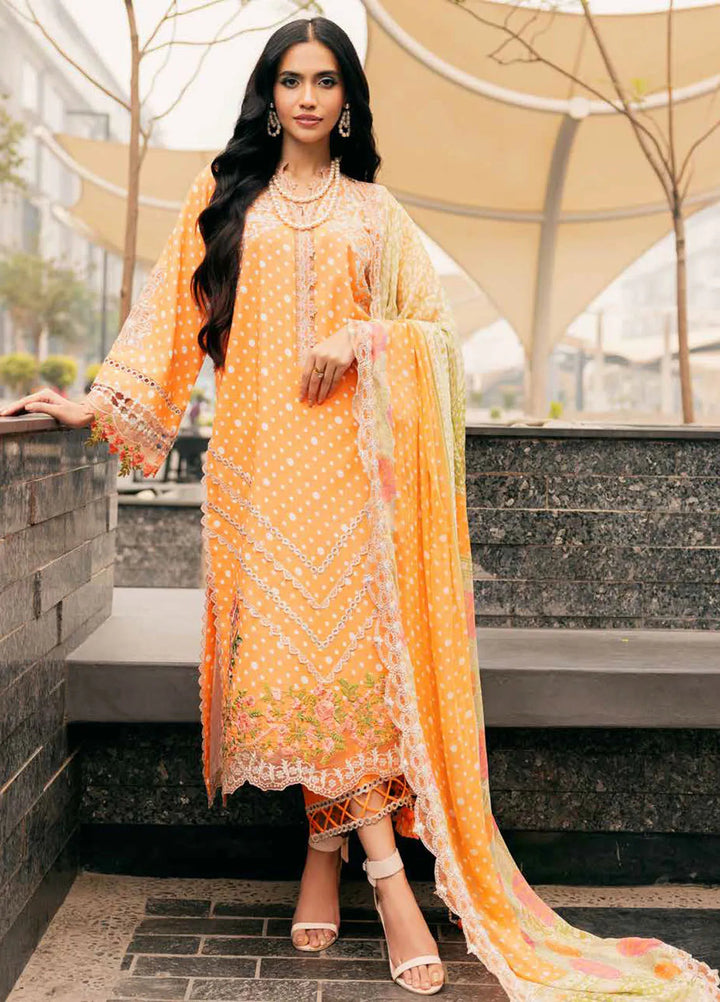 Swissmiss by Charizma Embroidered Swiss Viole Suit Unstitched 3 Piece CR25SV CSM5- 07 - Summer Collection