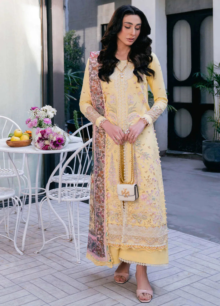 Symphony by Neeshay Embroidered Lawn Suits Unstitched 3 Piece NSH25S Sunbeam - Summer Collection