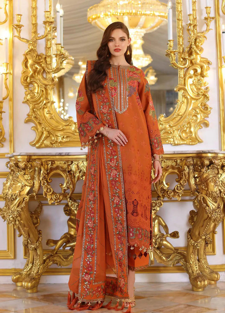 Tabeer by Charizma Embroidered Lawn Suit Unstitched 3 Piece CR25T CT5-05 - Summer Collection