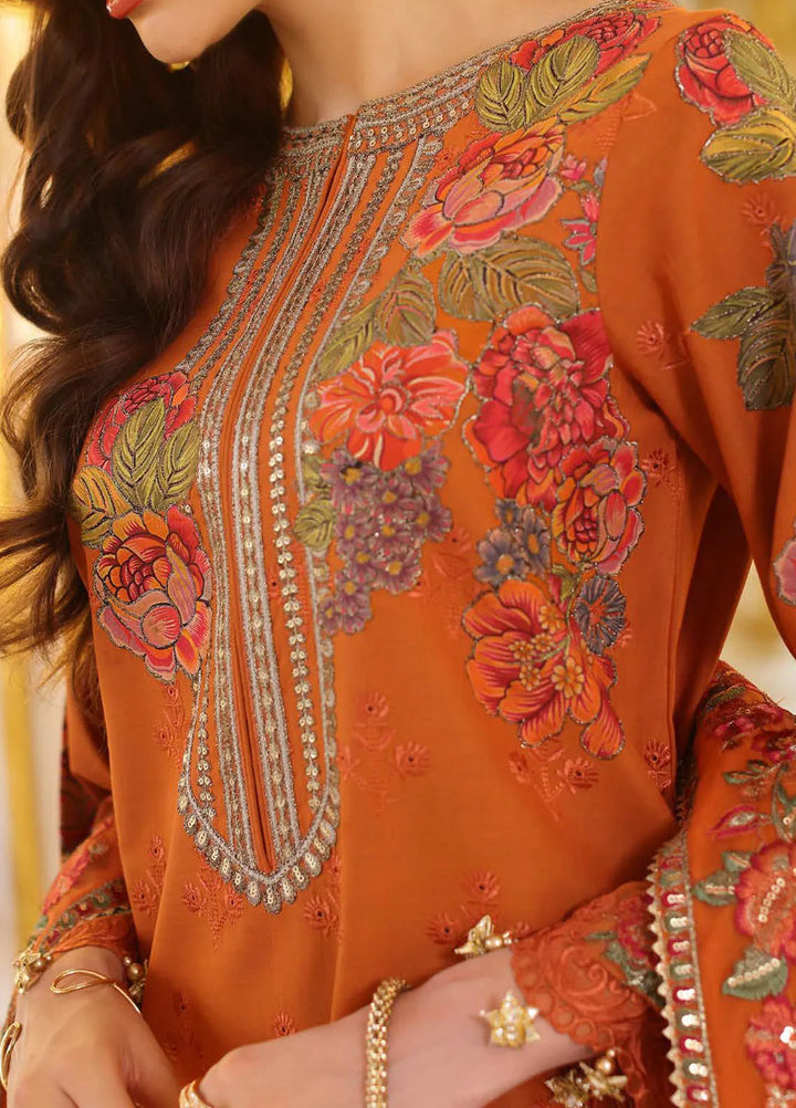 Tabeer by Charizma Embroidered Lawn Suit Unstitched 3 Piece CR25T CT5-05 - Summer Collection
