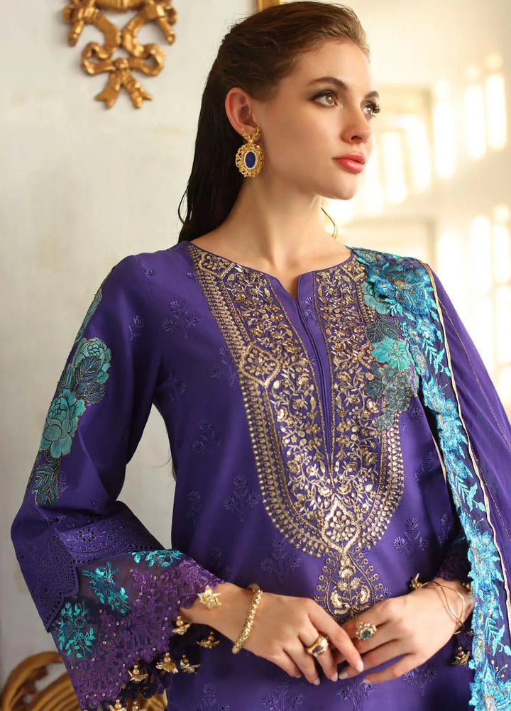 Tabeer by Charizma Embroidered Lawn Suit Unstitched 3 Piece CR25T CT5-06 - Summer Collection