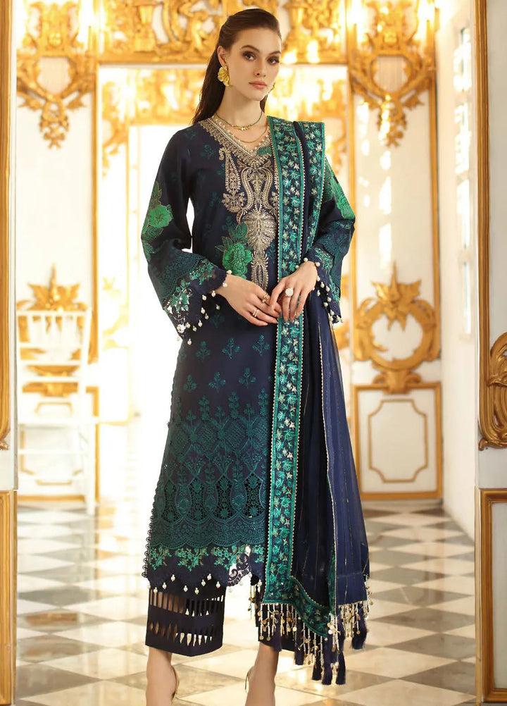 Tabeer by Charizma Embroidered Lawn Suit Unstitched 3 Piece CR25T CT5-08 - Summer Collection