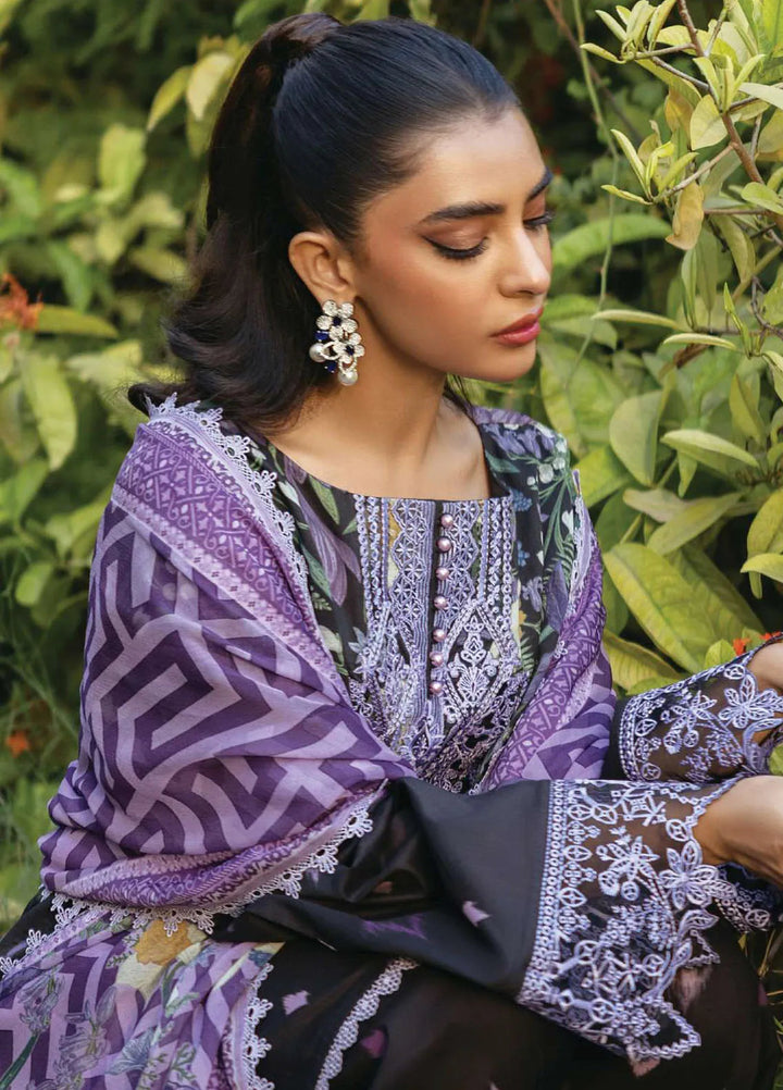 Tahra by Zainab Chottani Embroidered Lawn Suit Unstitched 3 Piece ZC24T 6B Raha - Summer Collection