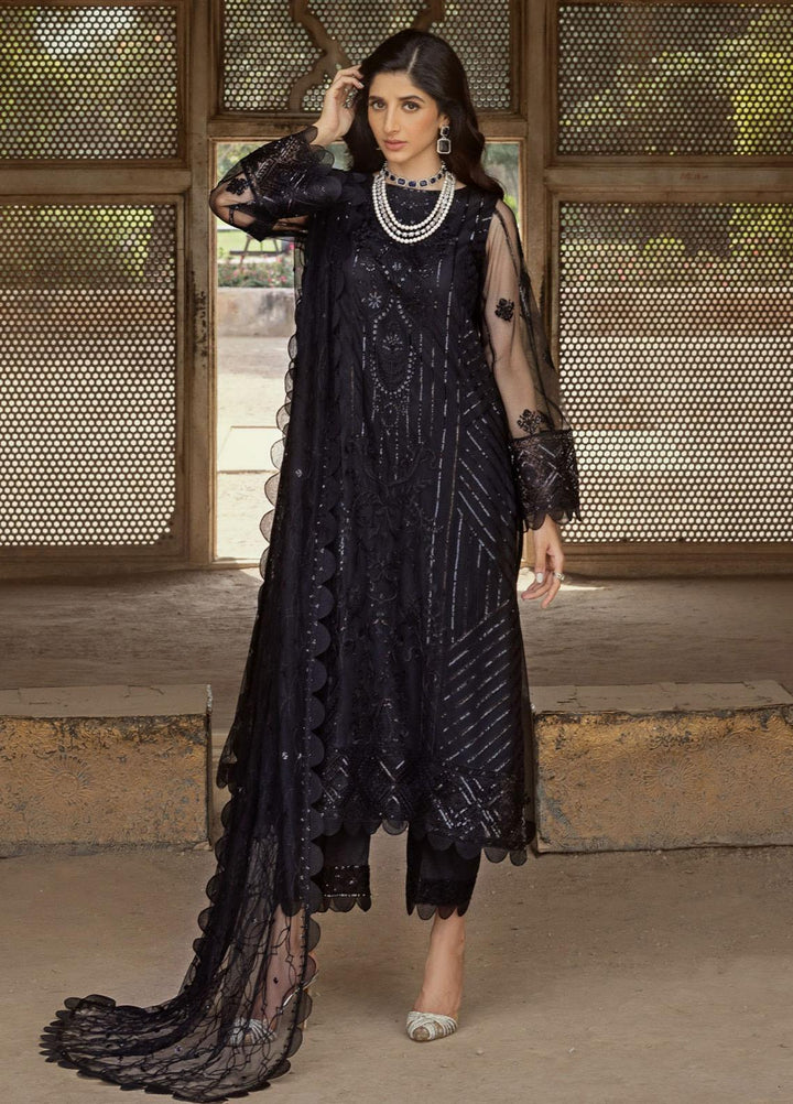 Tahra By Zainab Chottani Embroidered  Suits Unstitched 3 Piece TZC23LF D-02 Marjan - Luxury Festive Collection