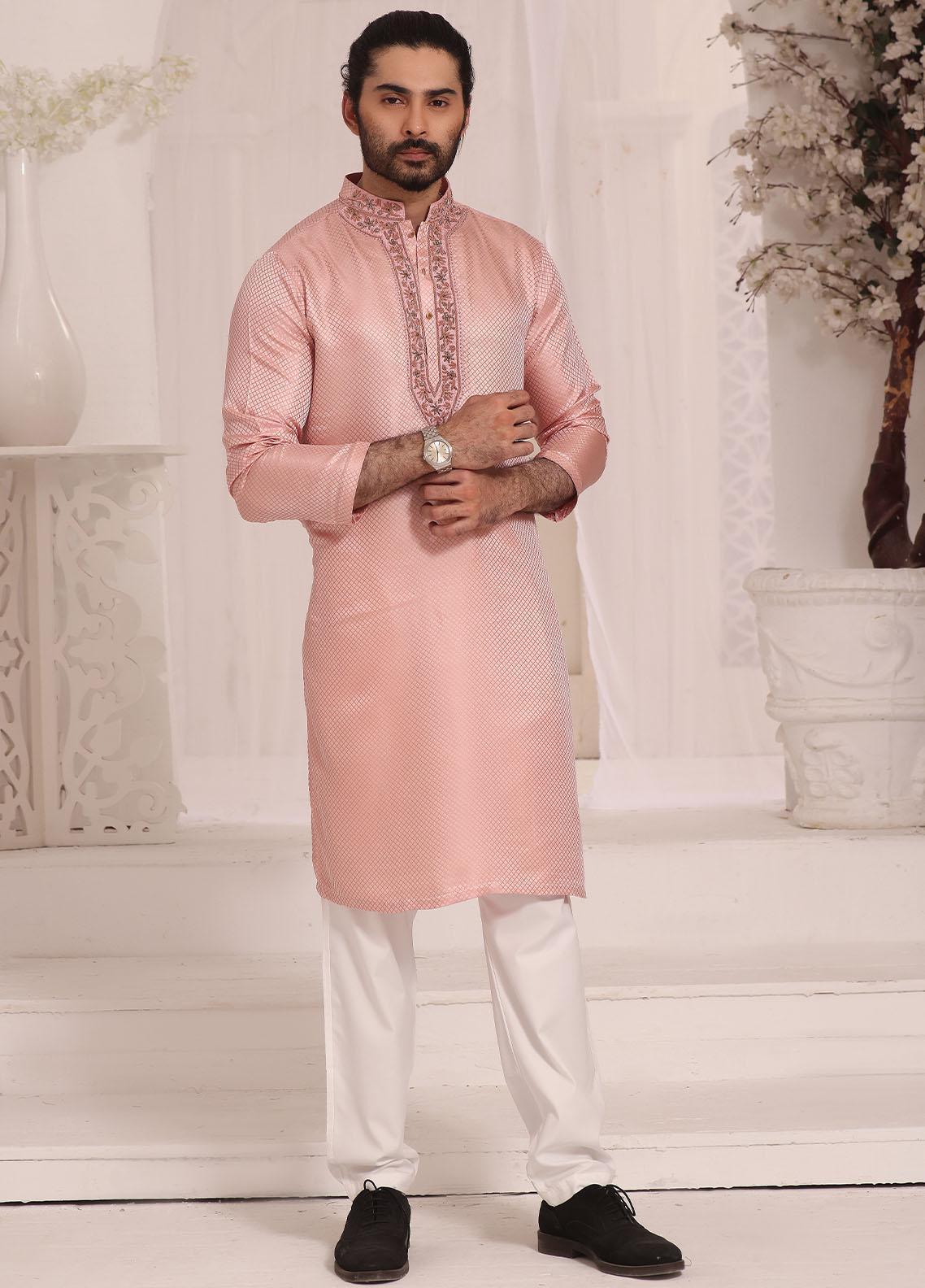 The Great Master (TGM) Blended Fancy Kameez Shalwar for Men -  Ruby Glamour