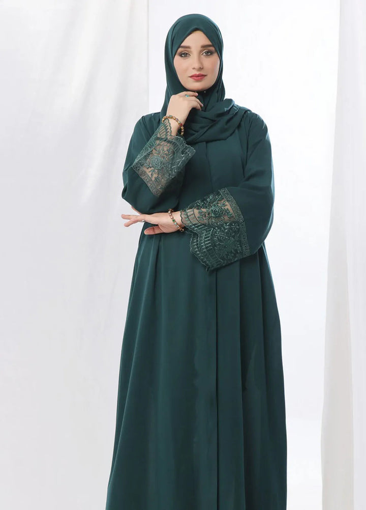 TGM Pret Embroidered Georgette Abaya Naushabah