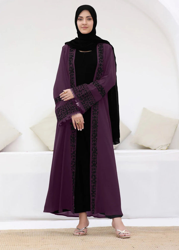 TGM Pret Embroidered Nidha Abaya Omera