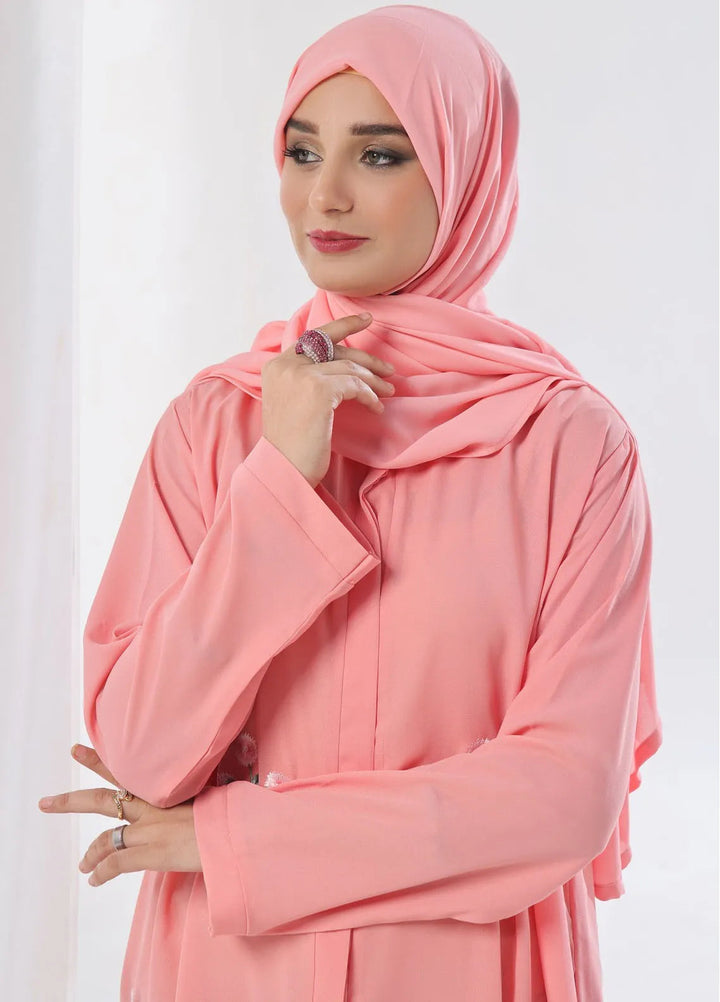 TGM Pret Plain Georgette Abaya Ravina