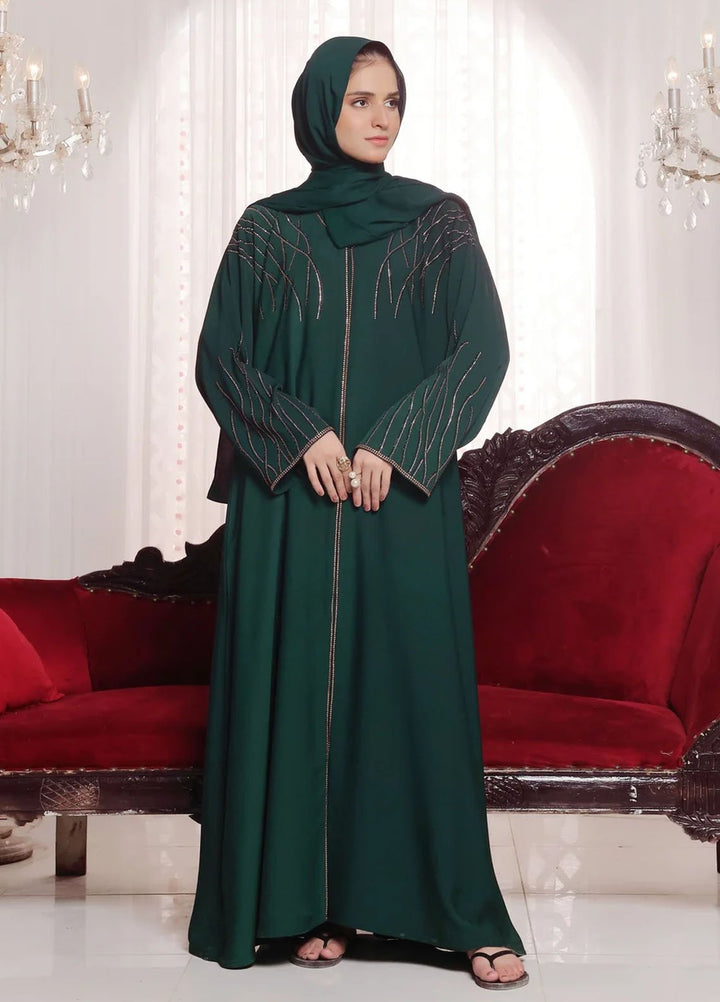 TGM Pret Stone Work Nidha Abaya Sajida