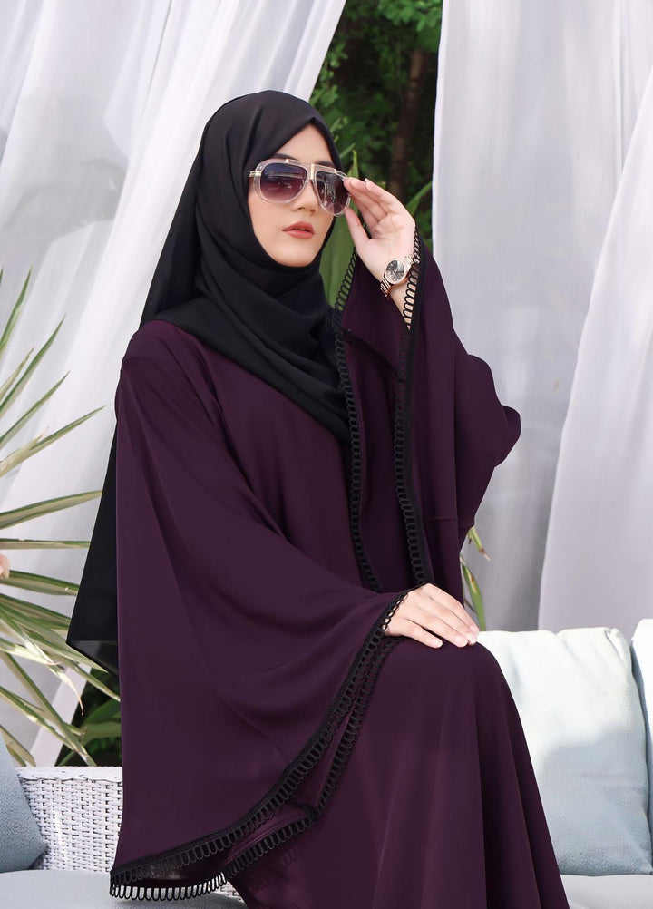 The Great Master (TGM)  Korean Nida Front Closed Abaya Emira