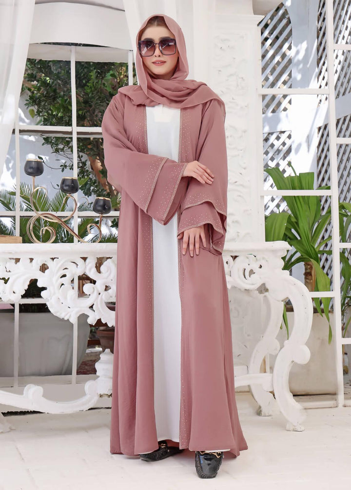 The Great Master (TGM)  Nida Stitched Abaya Blossom Spring