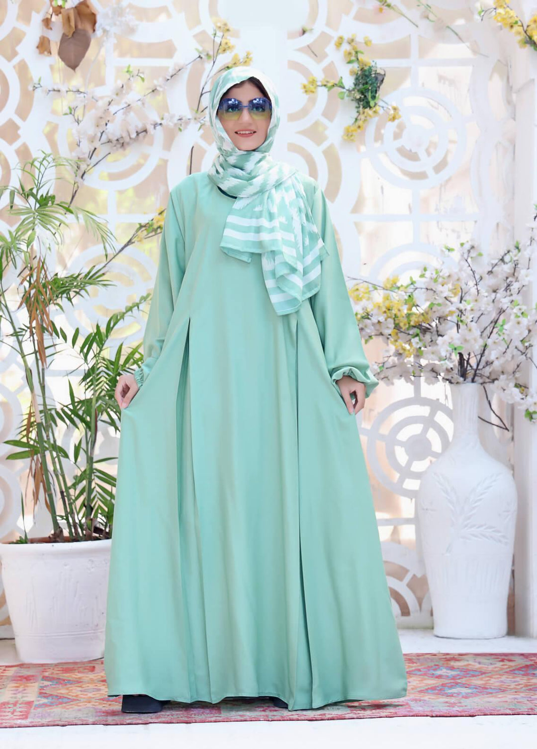 The Great Master (TGM)  Nida Stitched Abaya Miral