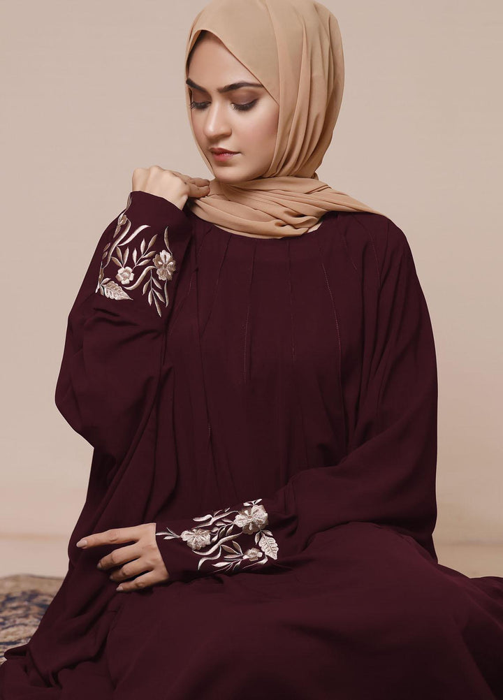 The Great Master (TGM)  Korean Nida Front Closed Abaya TGM22MM Tamana e Kham