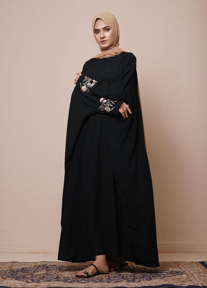 The Great Master (TGM)  Korean Nida Front Closed Abaya TGM22MM Mystic Fire