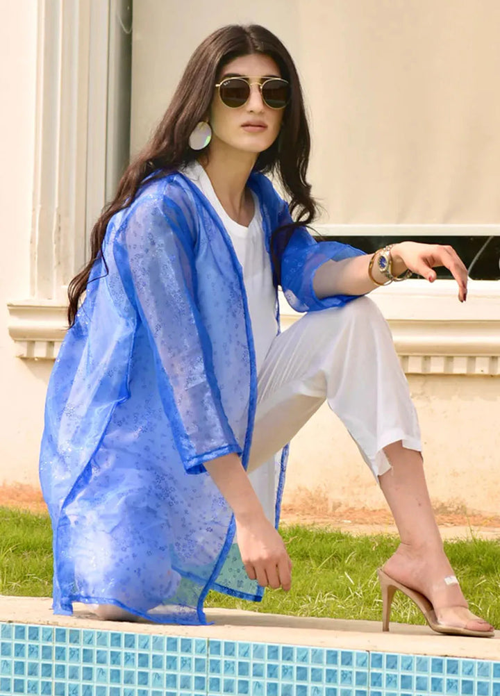 The Girl Store Pret Casual Lawn 3 Piece Suit Frozen Coord Set