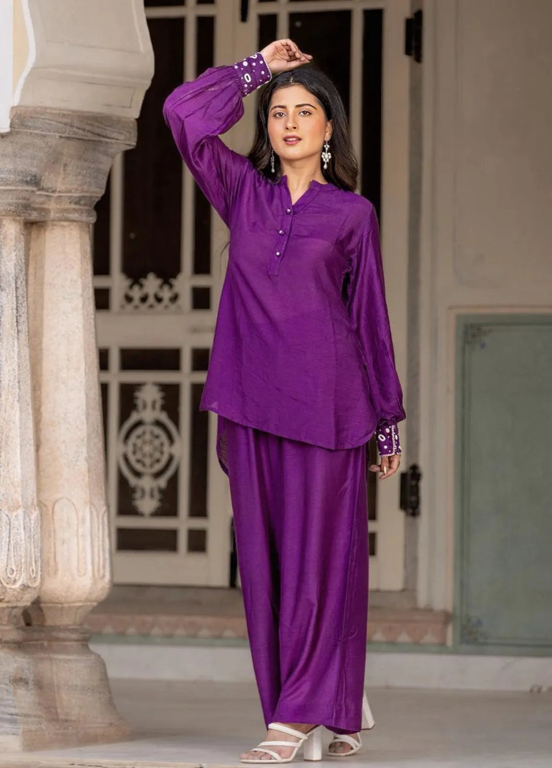 The Girl Store Pret Casual Raw Silk 2 Piece Suit Ella