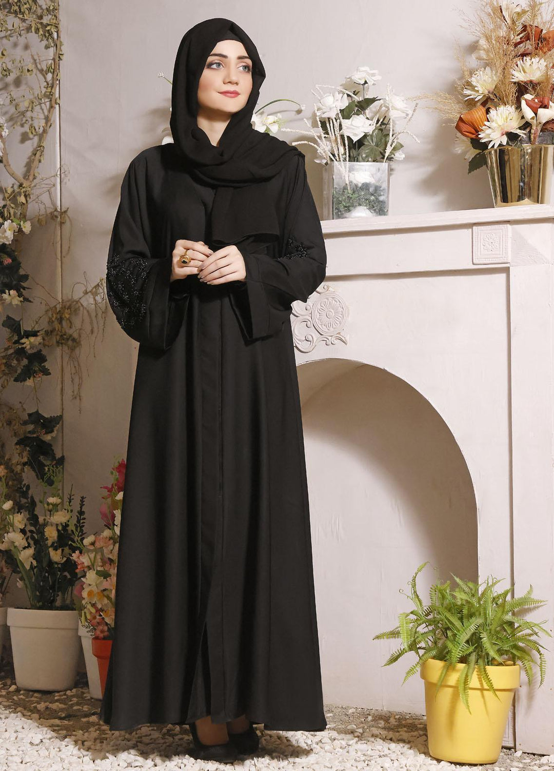 The Great Master (TGM)  Korean Nida Pret Abaya TGM22AY Gulnara Black