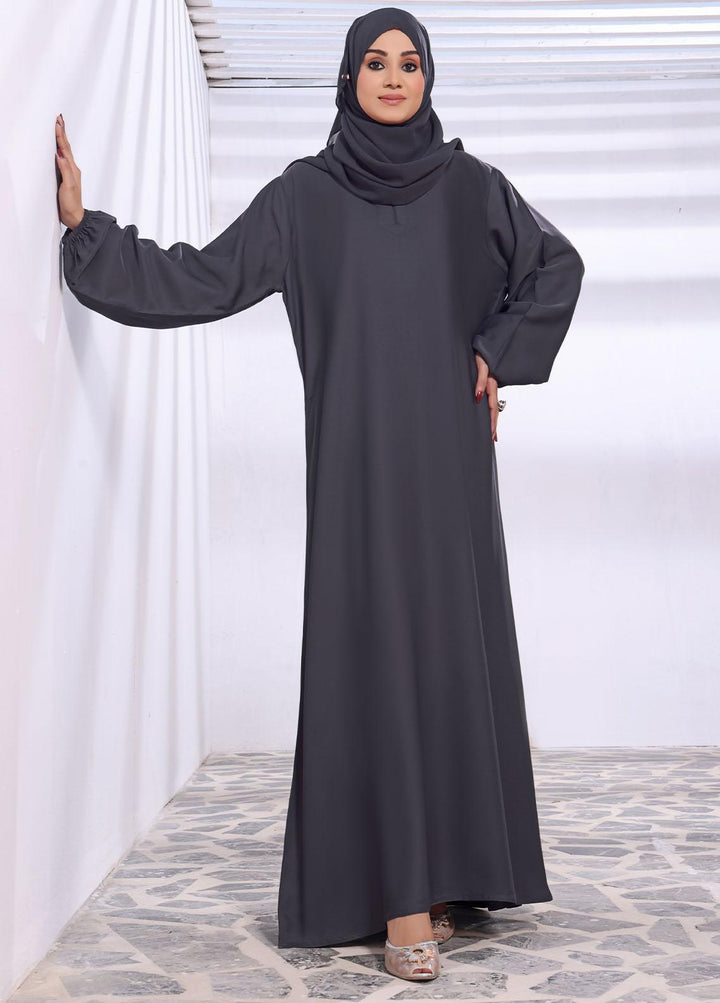 The Great Master (TGM)  Korean Nida Front Closed Abaya Maham