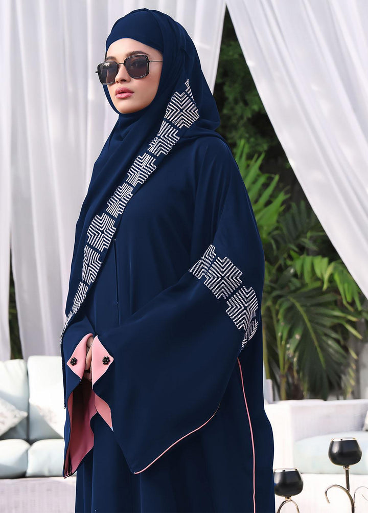 The Great Master (TGM)  Korean Nida Front Open Abaya Wajiha