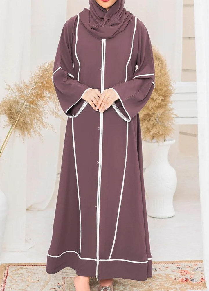 The Great Master (TGM)  Nida Front Open Style Abaya Amira