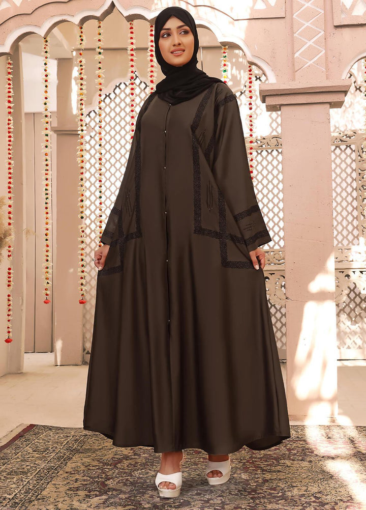The Great Master (TGM)  Nida Front Open Style Abaya Jahan Ara