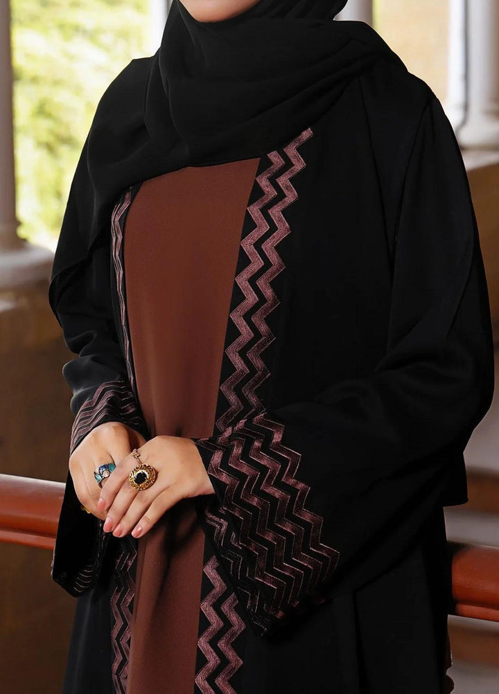 The Great Master (TGM)  Nida Front Open Style Abaya Noor-ul-Ain