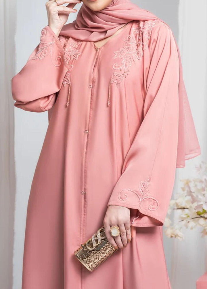 The Great Master (TGM)  Nida Front Open Style Abaya Saman