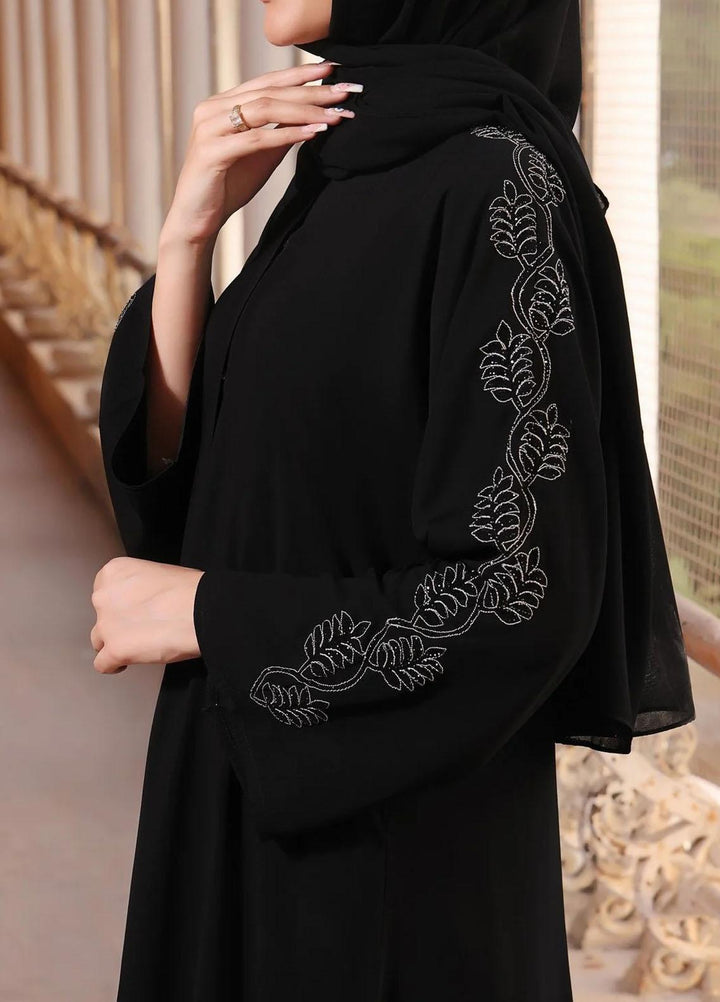 The Great Master (TGM)  Hareer Front Open Style Abaya Sehrish
