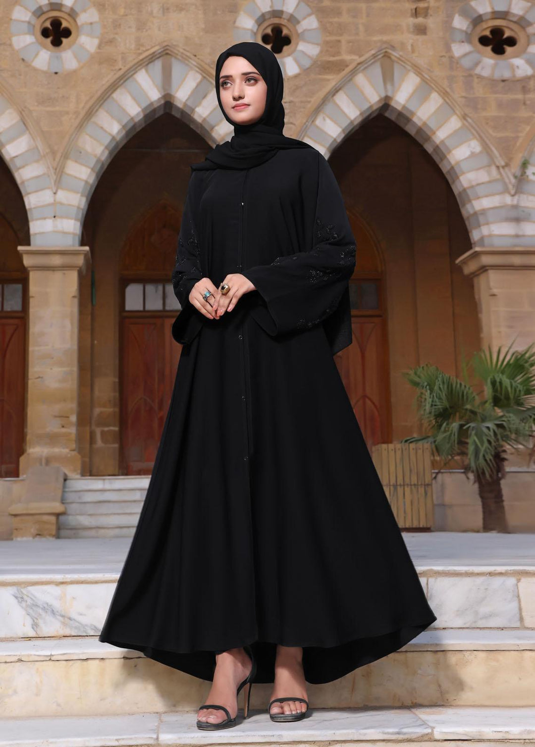 The Great Master (TGM)  Nida Front Open Style Abaya Daneen