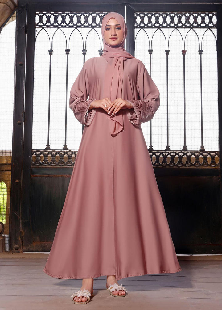 The Great Master (TGM)  Nida Front Open Style Abaya Naira