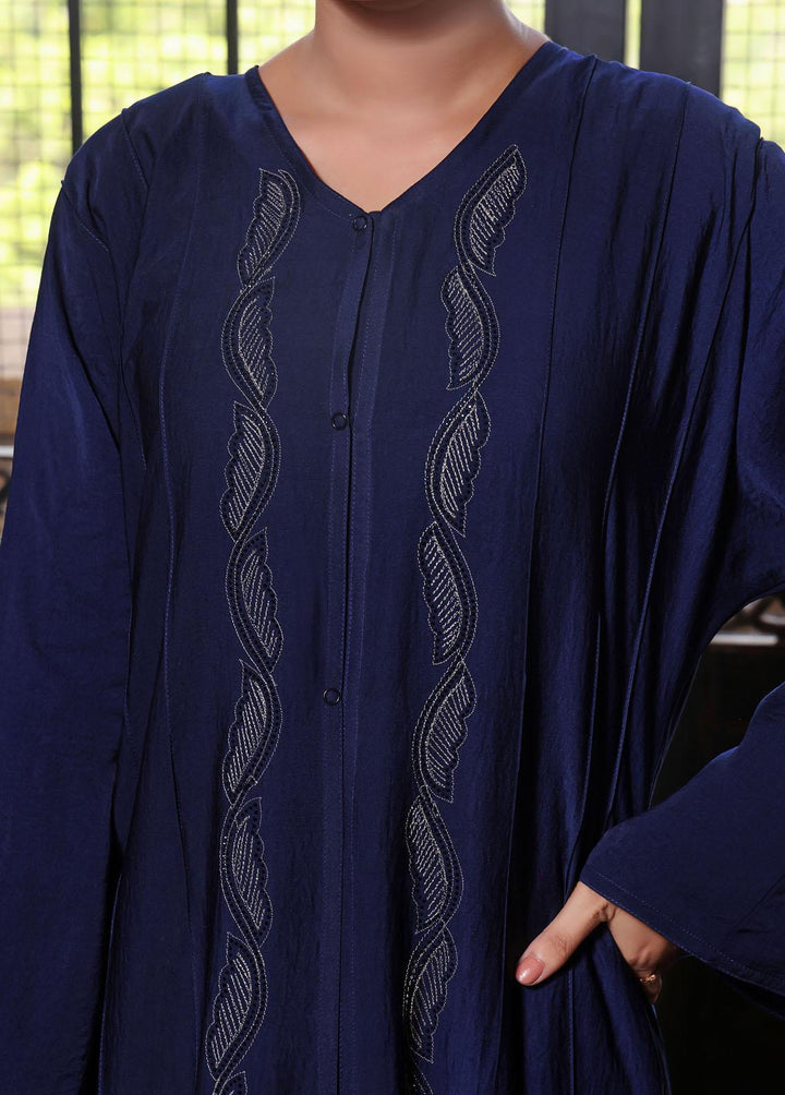 The Great Master (TGM)  Hareer Front Open Style Abaya Zeenah