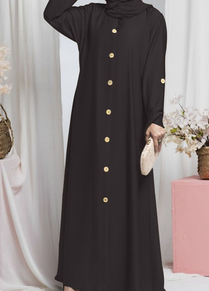 The Great Master (TGM) Pret Front Open Style Nida Abaya Sidra