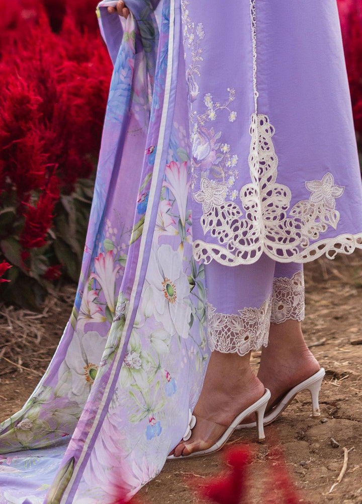 The Secret Garden by Mushq Embroidered Lawn Suits Unstitched 3 Piece MQ24SG D-7B Novella - Summer Collection