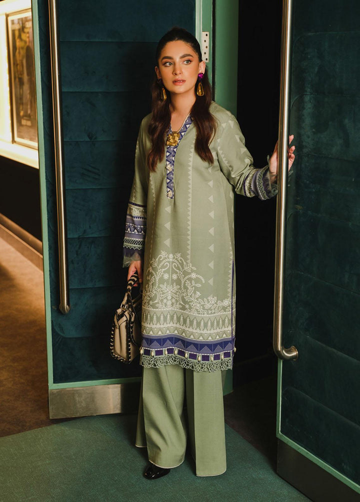 The Winter Affair By Rang Rasiya Printed Linen  Unstitched Kurti RRDSES22D27 Aylah - Winter Collection