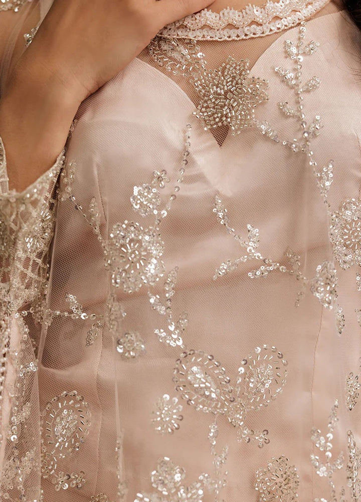 Thread and Motifs Pret Embroidered Net 3 Piece 9477