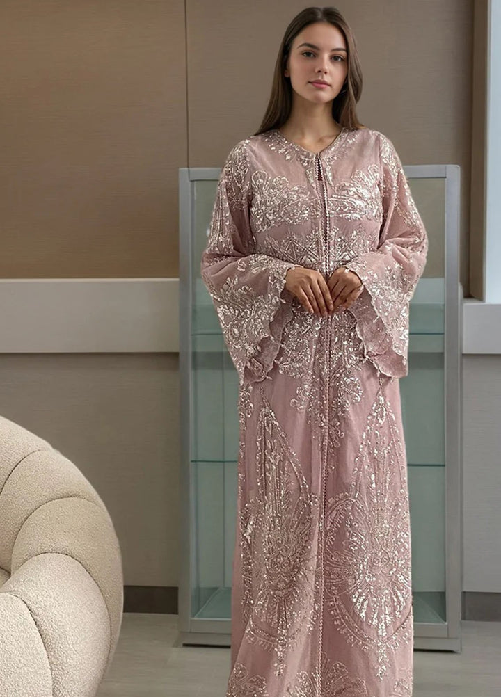 Thread and Motifs Pret Embroidered Net 3 Piece 9751.1