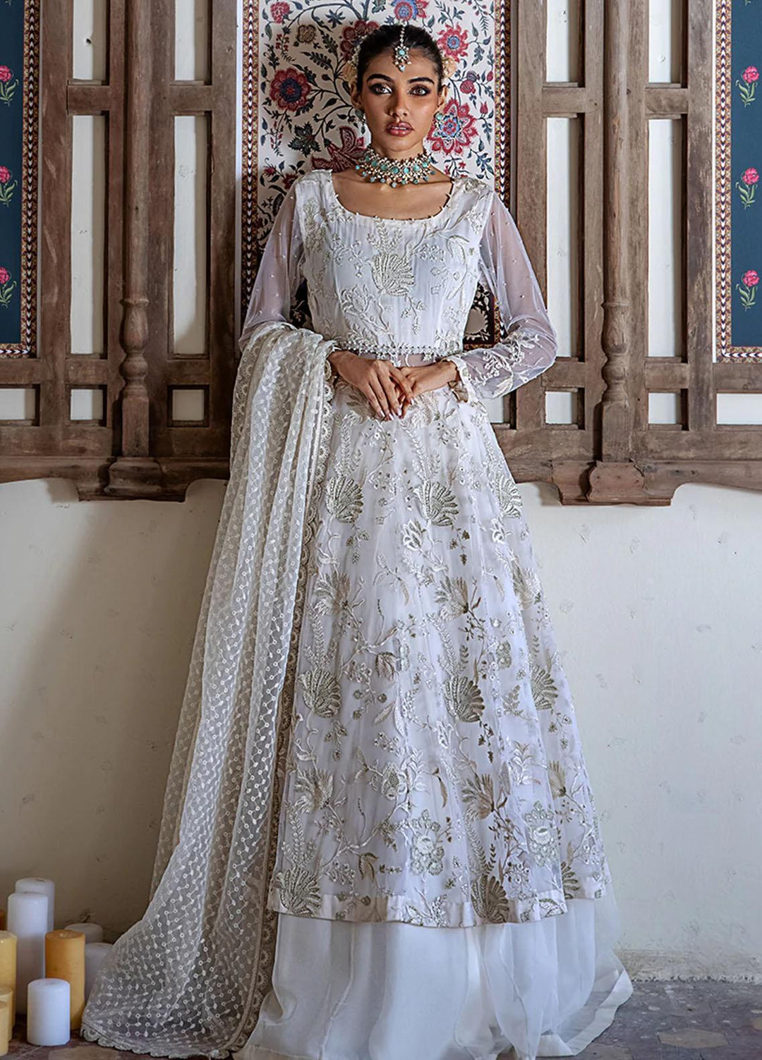 Threads & Motifs Pret  Net 2 Piece Dress THM21F 7621