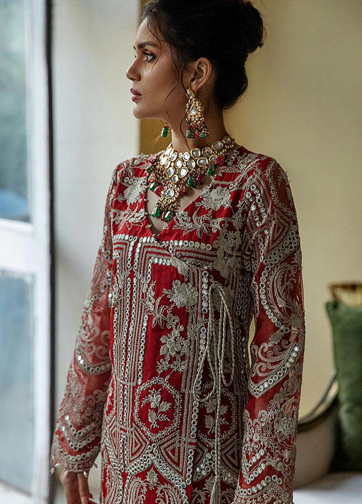 Threads & Motifs Luxury Pret  Organza Shirt THM21F 7718.1