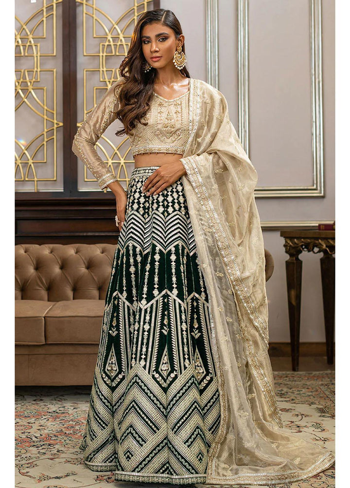 Threads & Motifs Luxury Pret  Tissue Lehenga and Blouse 7764