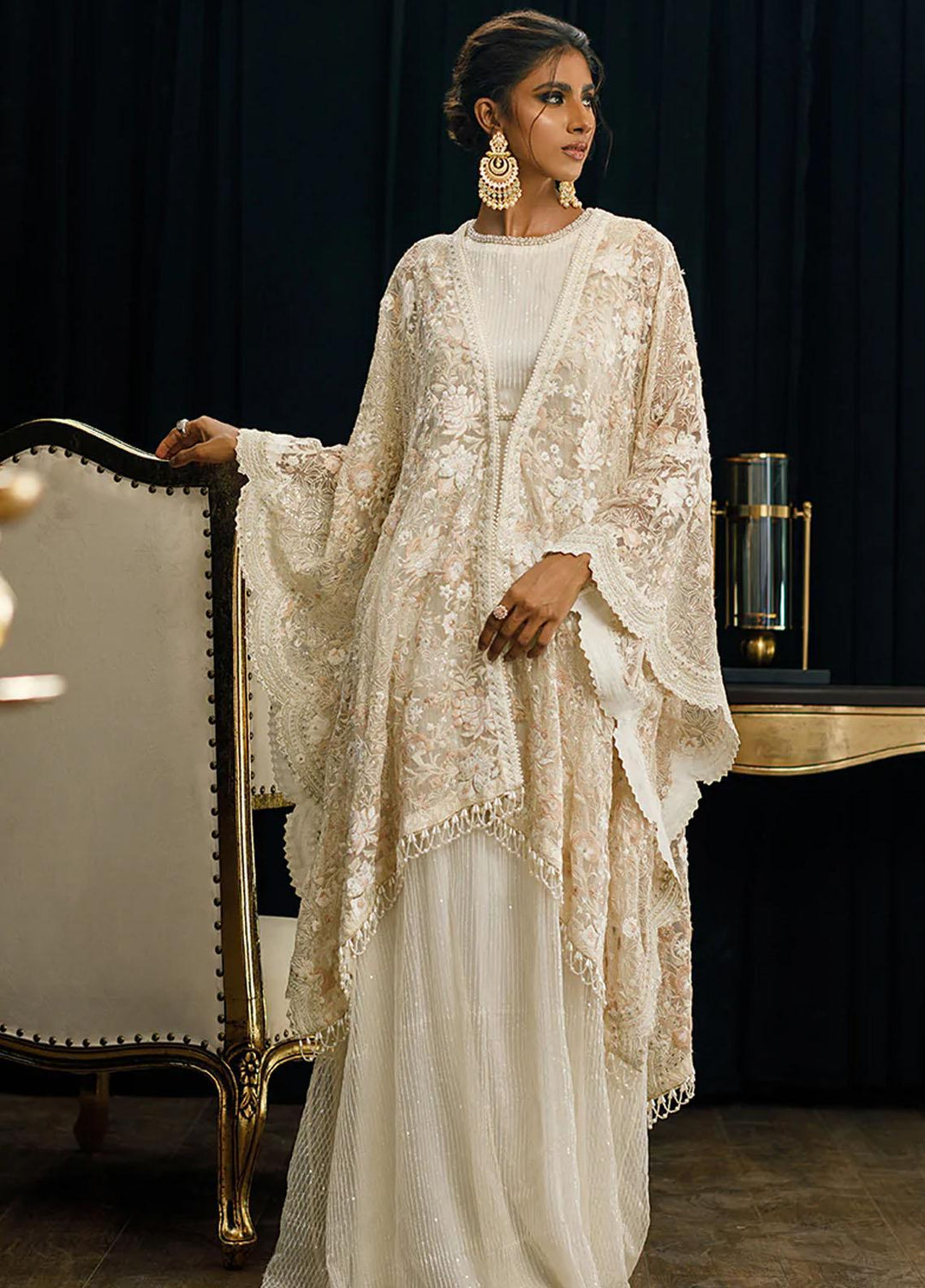 Threads & Motifs Pret Formal Organza Maxi Dress 4790.1