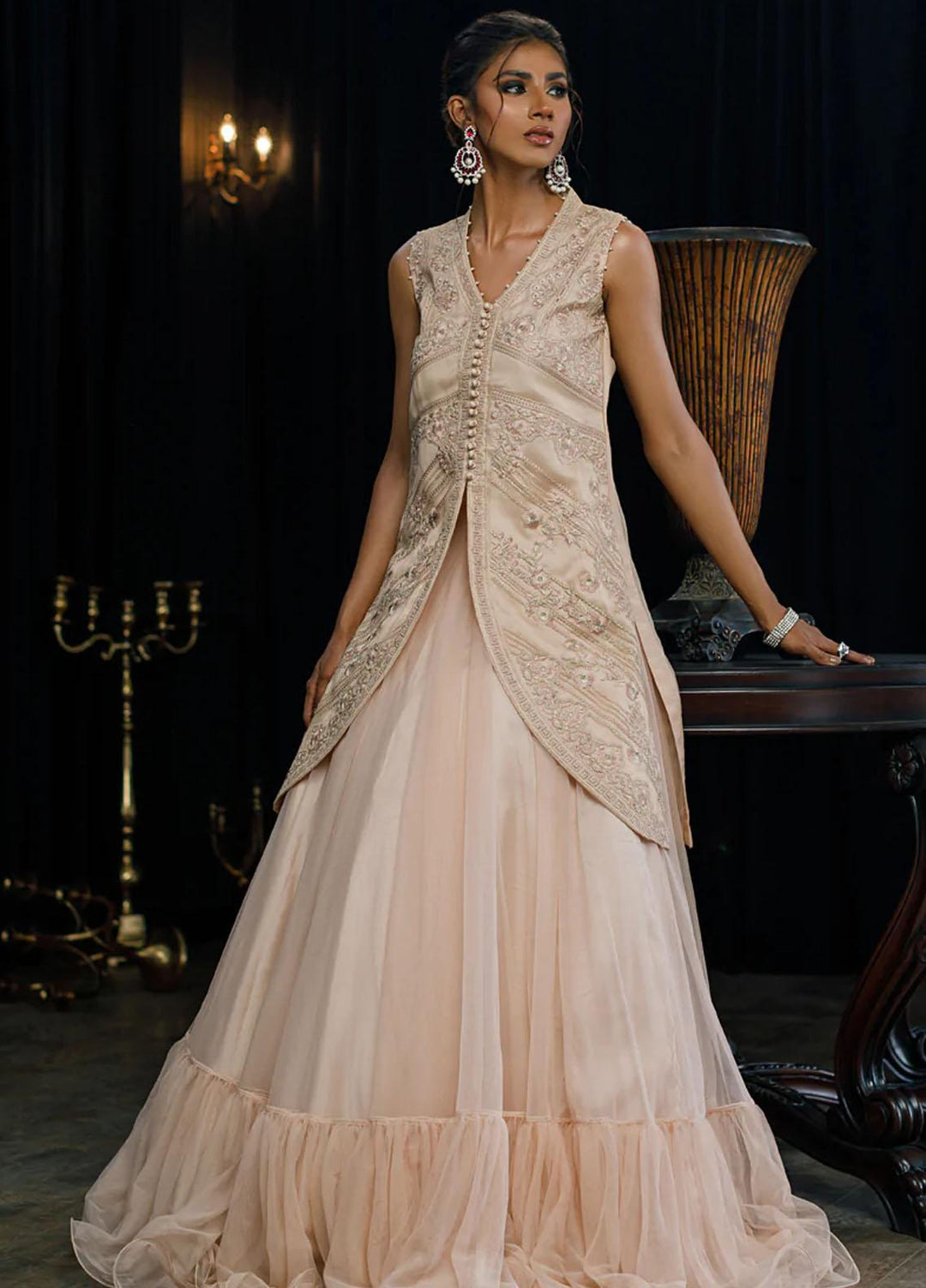 Threads & Motifs Pret Formal organza Dress 7810
