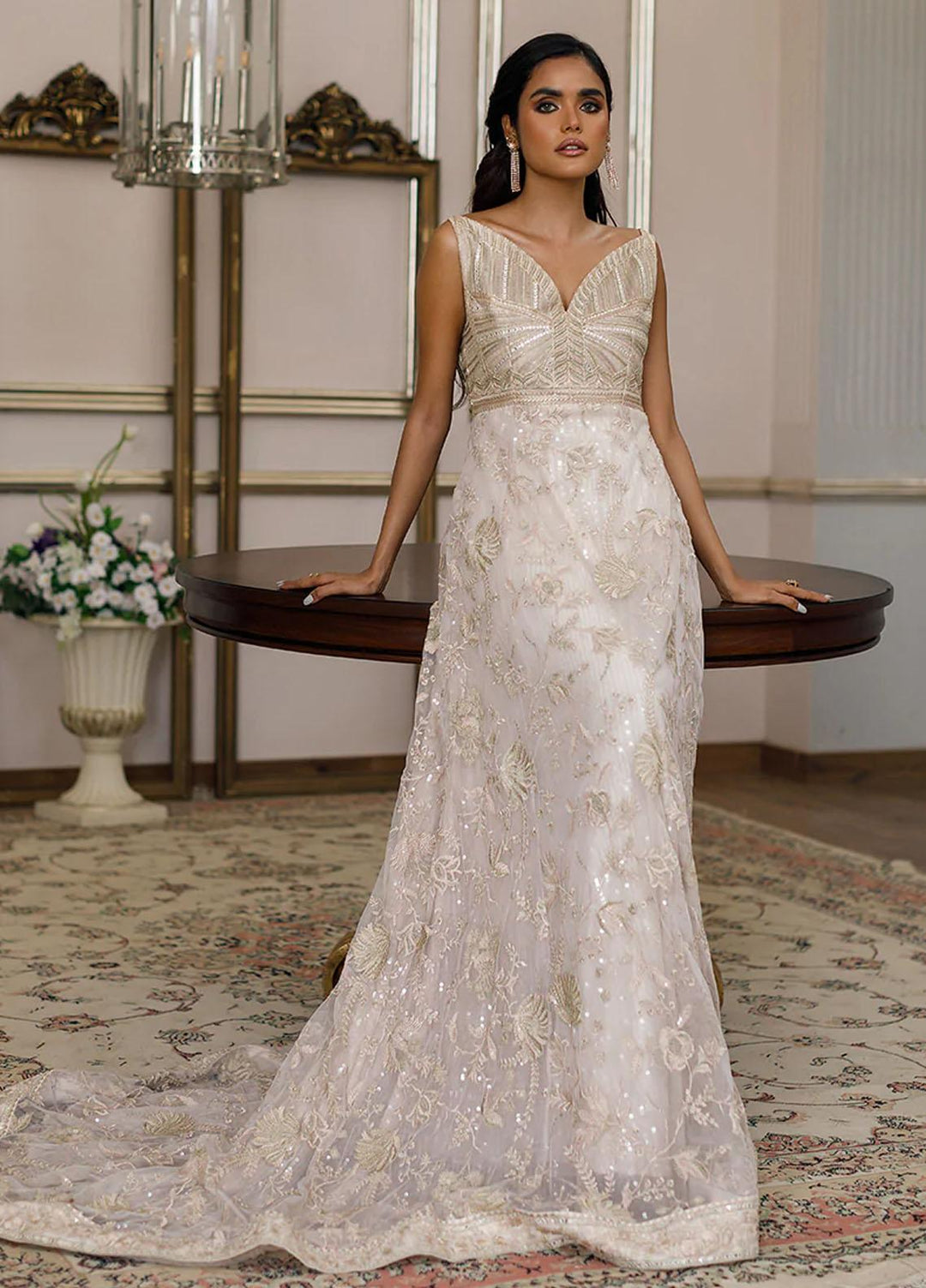 Threads & Motifs Pret Formal Net Dress 7814
