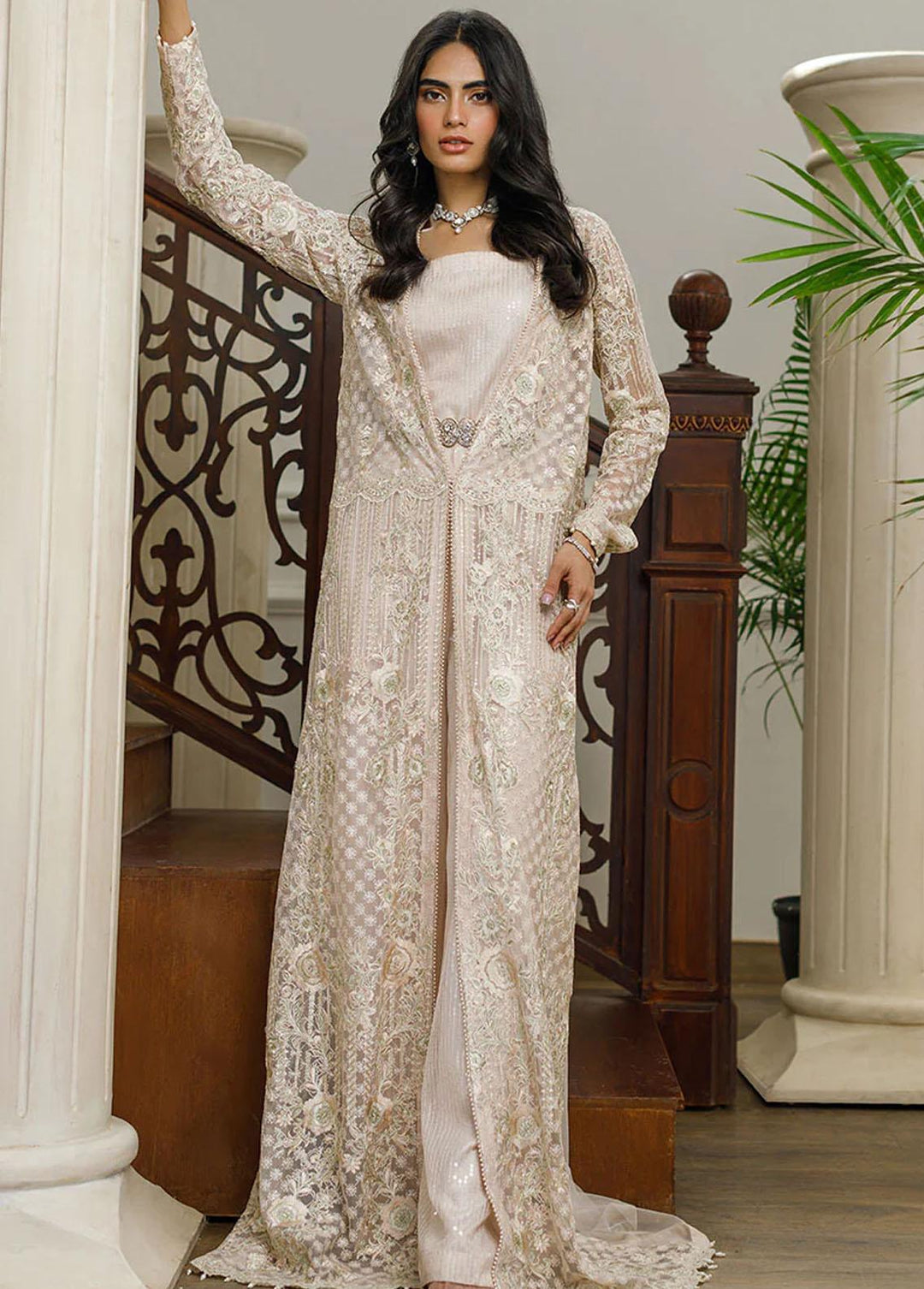 Threads & Motifs Pret Formal Wear Net 2 Piece Suit 8286