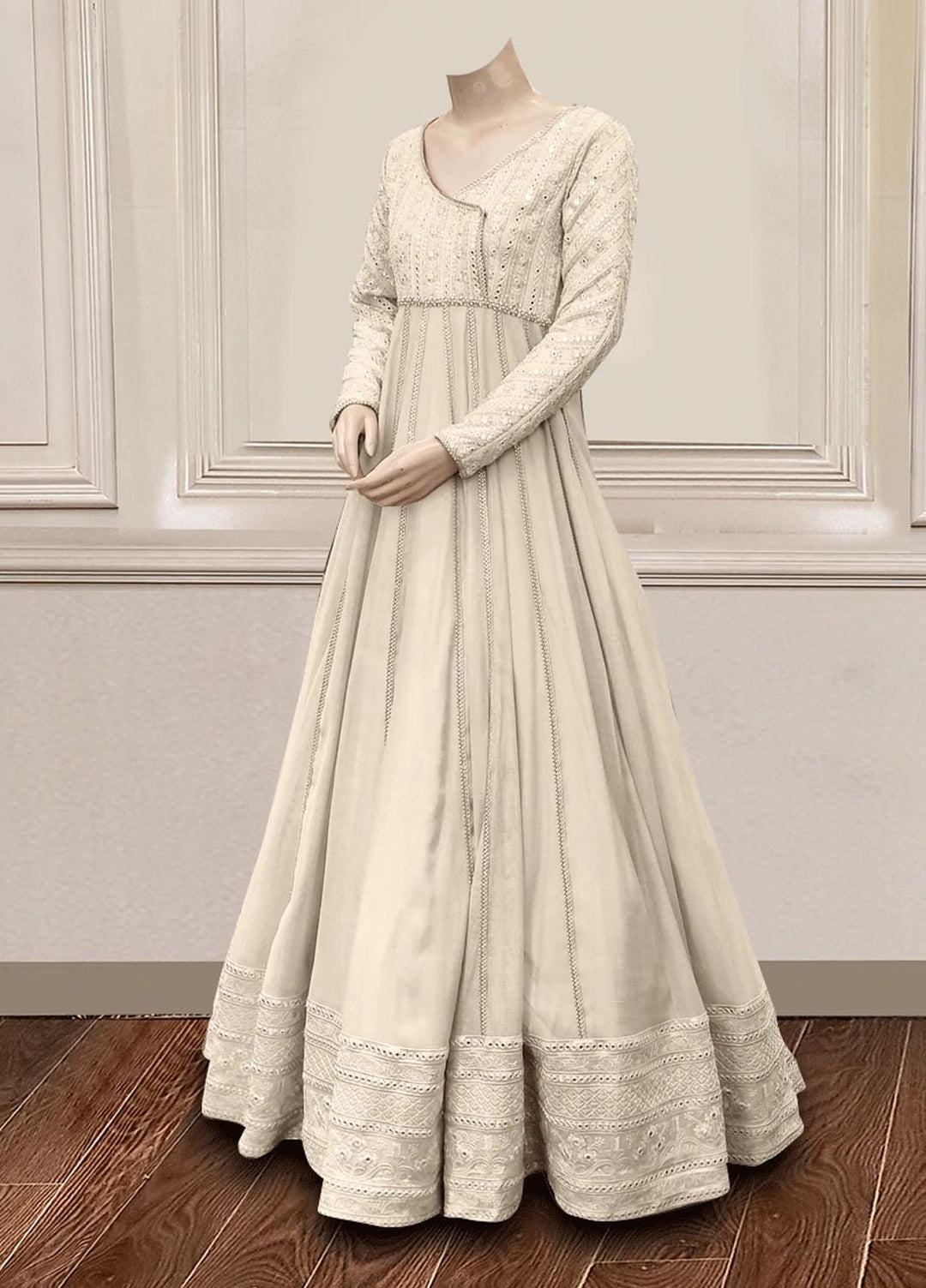 Threads & Motifs Luxury Pret Net 2 Piece Dress THM21F 7783