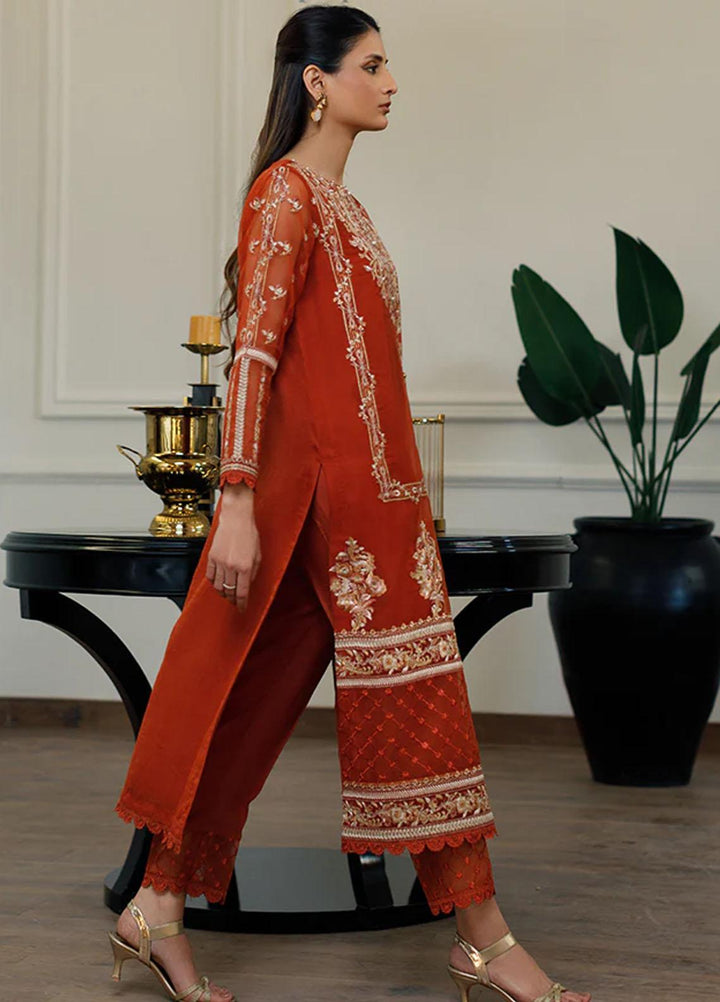 Threads & Motifs Luxury Pret  Net Shirt 8239