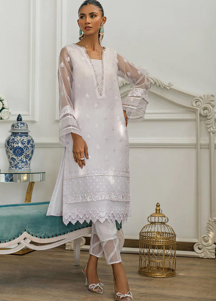 Threads & Motifs Luxury Pret  Organza Shirt 8255