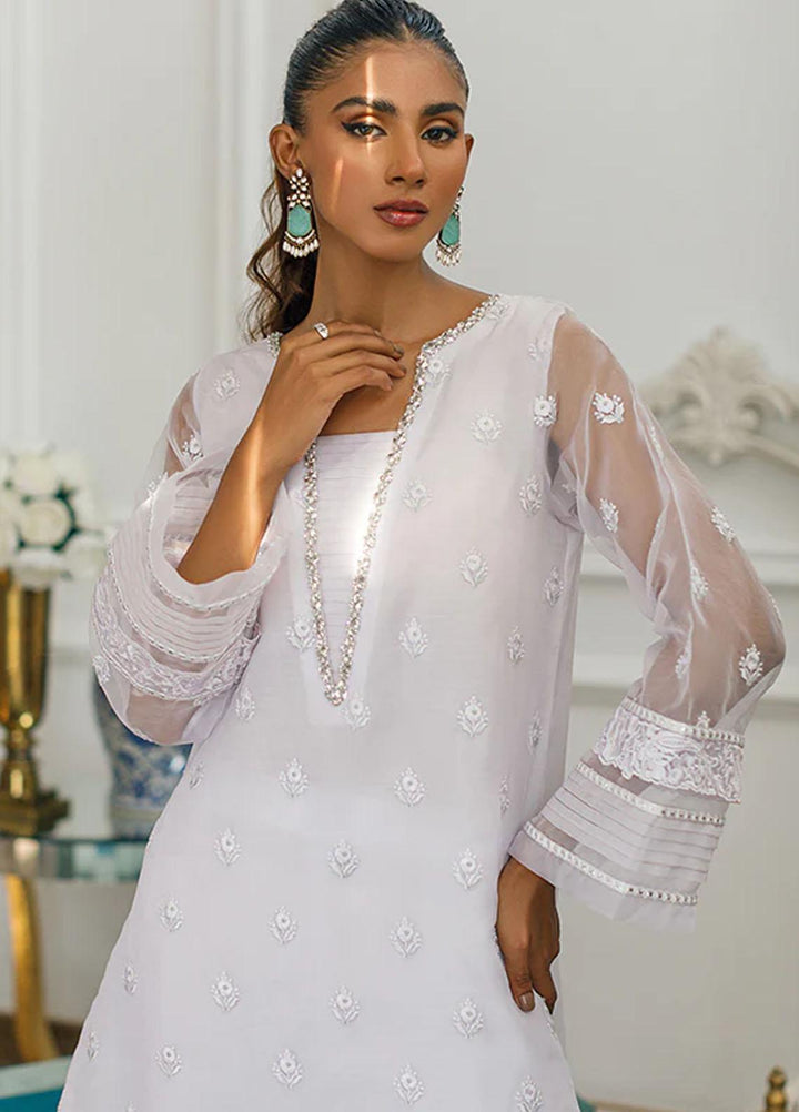 Threads & Motifs Luxury Pret  Organza Shirt 8255